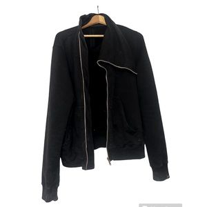 RICK OWENS • DRKSHDW • ZIP FRONT MOUNTAIN SWEATSHIRT